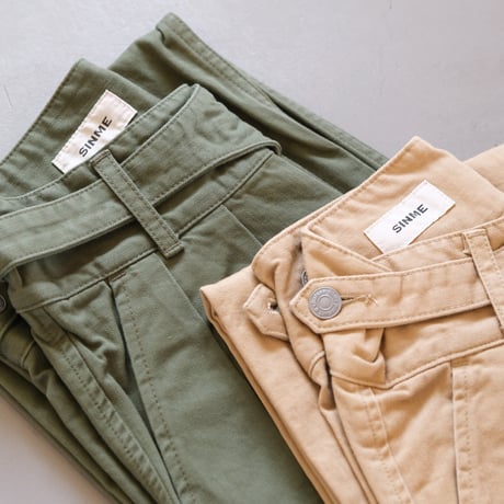 SINME　グルカパンツ　S201　KHAKI