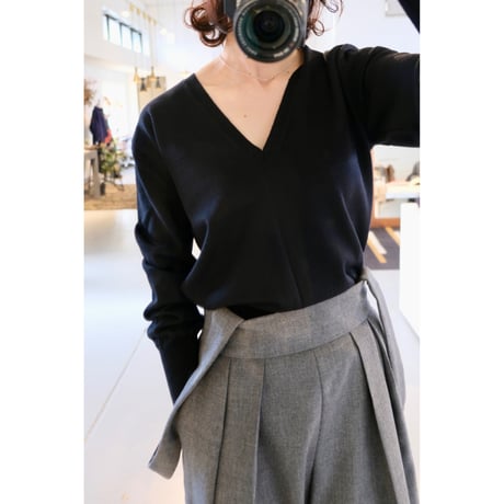 SINME   SS17-10 Ｖネックニット