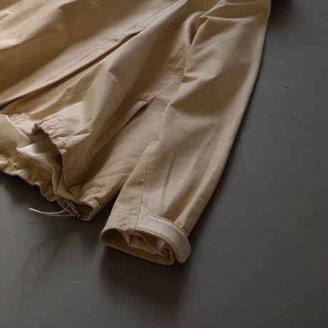 SISII　Leather 　Windbreaker 　-macadamia-
