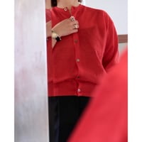 BATONER  WOMEN  CHOMA CREW NECK CARDIGAN　BN-26SL-040