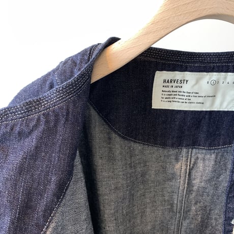 HARVESTY　ATELIER JACKET　アトリエジャケット　INDIGO
