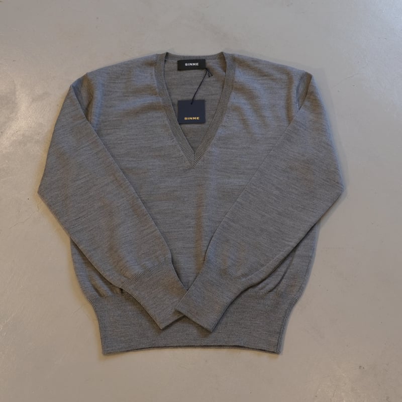 SINME Vネックニット S23AW-08 | geep
