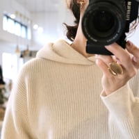BATONER Women CASHMERE FOX PULL PARKER