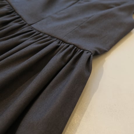 SINME　ブラックドレス ロング　SS14-03