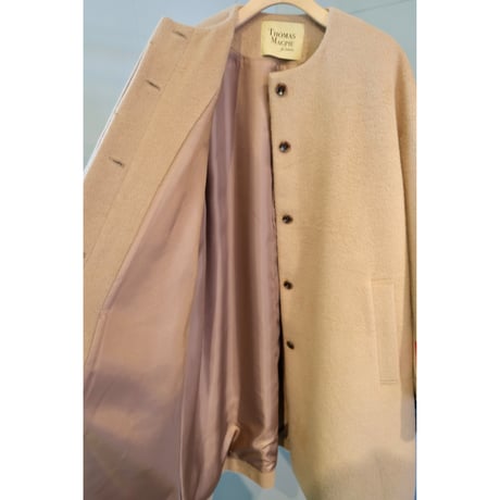 Thomas magpie angora shaggy coat   camel