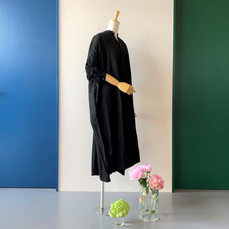 suzuki takayuki      peasant dress  i           black