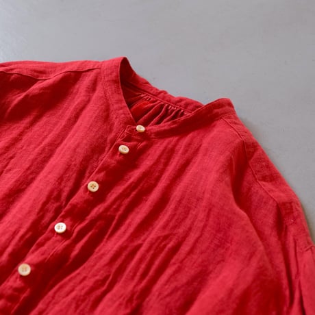 suzuki takayuki　bishop-sleeve bolero　S231-17   dawnred