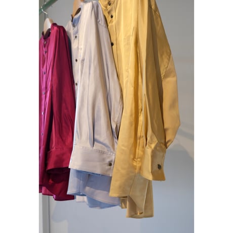 NAKAGAMI サテンビックシャツ （unisex）