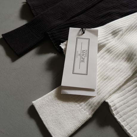THOMASMGPIE　rib knit turtle【2214737】