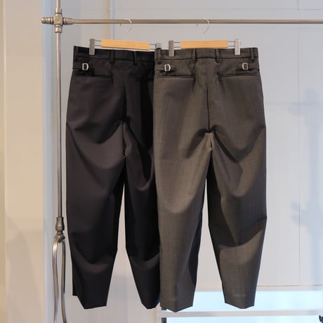 BATONER　Men SUMMER MOHAIR 2TUCK PANTS BN-24SM-012