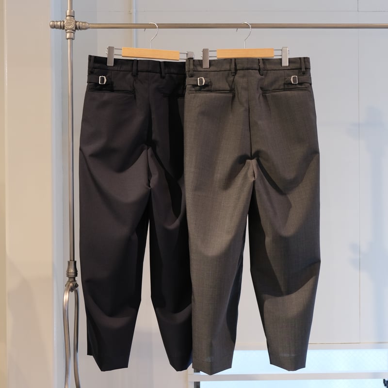 BATONER Men SUMMER MOHAIR 2TUCK PANTS BN-24SM-0