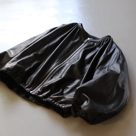 SISII 　 Cropped Gather Jacket　~BLACK~