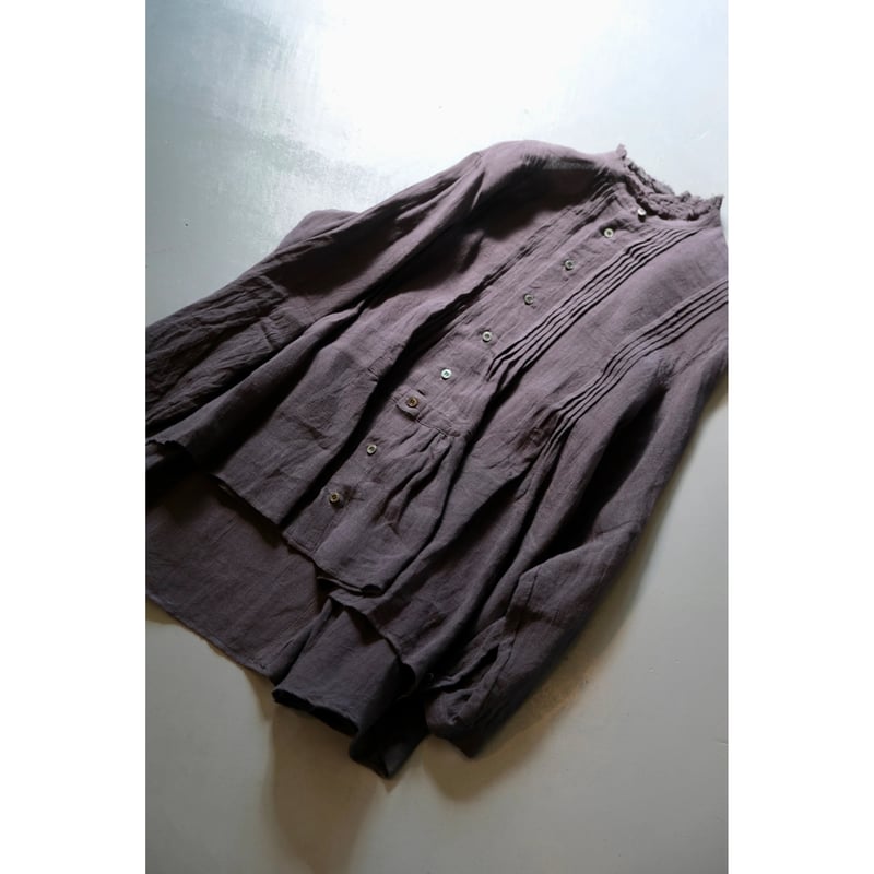 suzuki takayuki pin-tuck blouse | geep suzuki takayuki pin-tuck blouse | geep