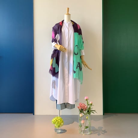 YARN＆COPPER　CEST LA VIE  リネンロングストール