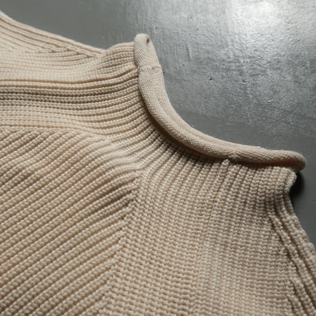 BATONER　WOMAN　 SIGNATURE ROLL NECK KNIT　BN-23FL-026