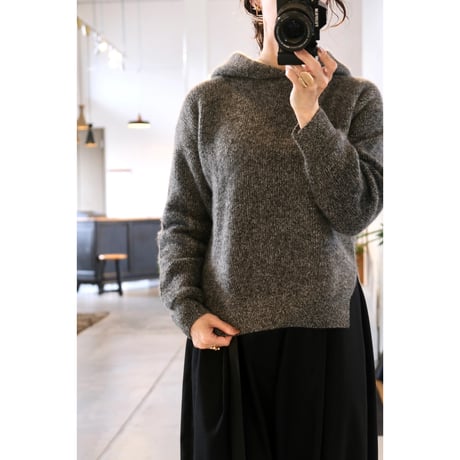 BATONER Women CASHMERE FOX PULL PARKER