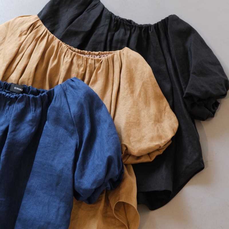 SINME リネンオフショルダーブラウス SS14-13 | geep