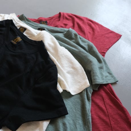 BATONER　 A-LINE BOAT NECK T-SHIRT　BN-21SL-047