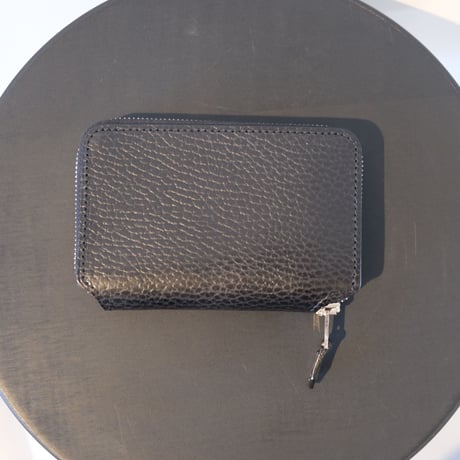 foot the coacher   SHORT ZIP WALLET    FTA1712008   BLACK/WHITE