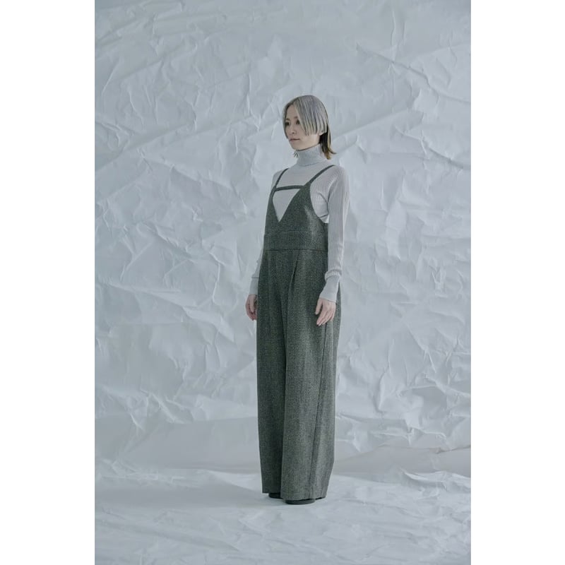 Thomas Magpie C/Linen PRINT overall 美品 Thomas Magpie C/Linen PRINT overall 美品