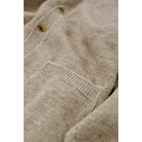 BTONER Men BABY ALPACA KURUMI TENJIKU V CARDIGAN