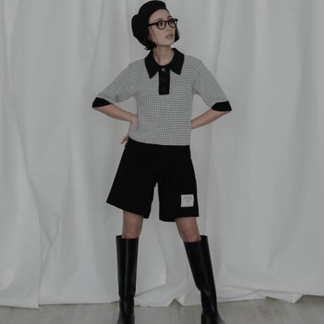 THOMAS MAGPIE　knit shirt 【2222732】
