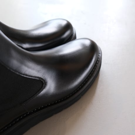 BEAUTIFUL SHOES　BRITSH  SIDEGORE　BLACK