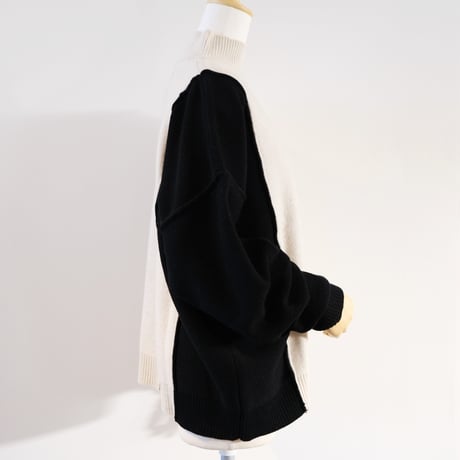 M53.　panel knit　（ UNISEX ）【 MK-005 】 Mサイズ