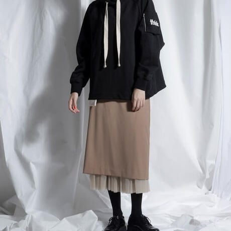 THOMAS MAGPIE  sweat parka  無地【2211832】
