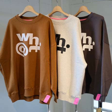 Thomas magpie sweat standard “WH@T”   2243870