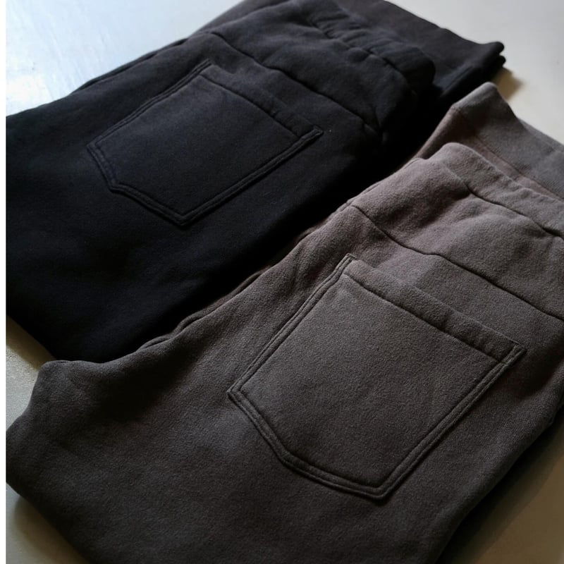 suzuki takayuki sweat pants / wide-straight |