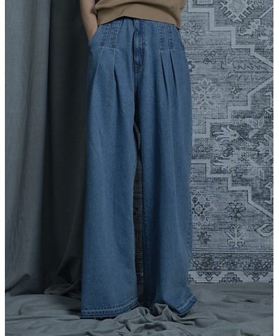 THOMAS MAGPIEデニムライトブルーサロペット38サイズ＊美品＊ THOMAS MAGPIEデニムライトブルーサロペット38サイズ＊美品＊ 【公式通販】