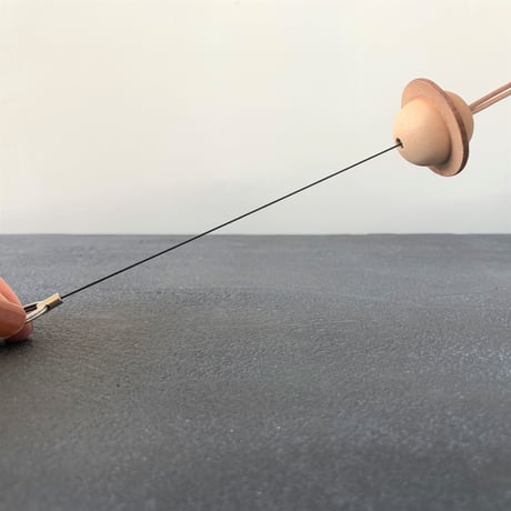 planet reel key holder　/　nude