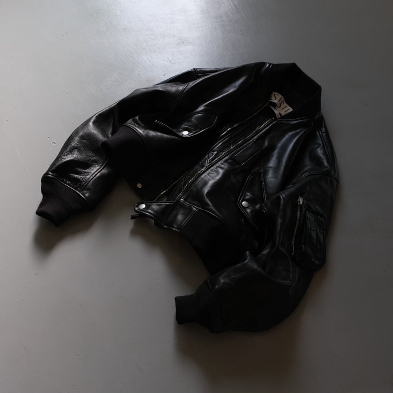 SISII シシ SISII×大草直子 L-2B Leather Flight Jacket SISII シシ SISII×大草直子 L-2B Leather Flight Jacket