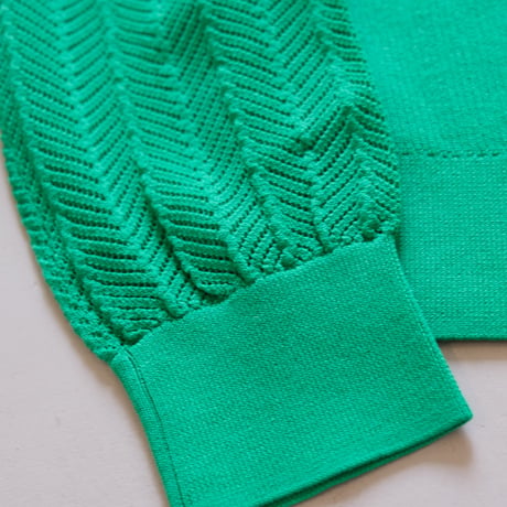 THOMAS MAGPIE 　herringbone ＆RIB knit【2242716】