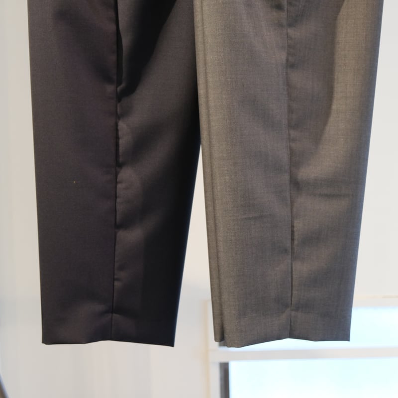 BATONER Men SUMMER MOHAIR 2TUCK PANTS BN-24SM-0 BATONER Men SUMMER MOHAIR 2TUCK PANTS BN-24SM-0