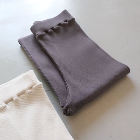 BATONER　Women KNIT RIB PANT　BN-22SL-016