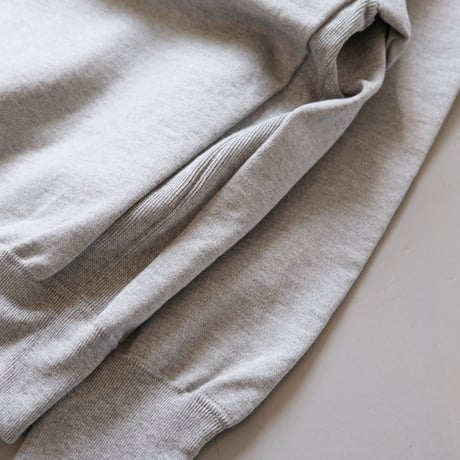 BATONER　Men DEGREASE INLAY CREW NECK　BN-22SM-017