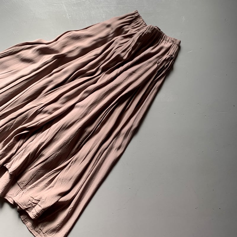 suzuki takayuki long skirt gray A211-22 |