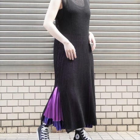 THOMAS MAGPIE　mesh knit one-piece【2222705】