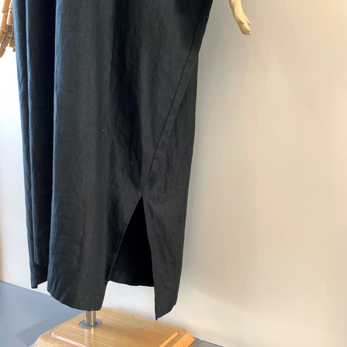 suzki takayuki peasant dress black A211-14