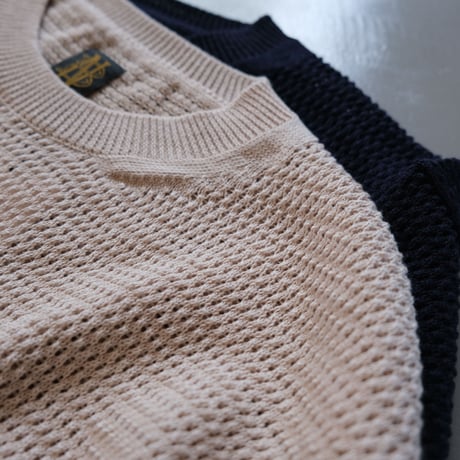 BATONER　Men SUMMER KNIT CREW NECK BN-23SM-027
