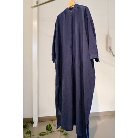 suzuki takayuki   peasant dress Ⅱ  dark blue