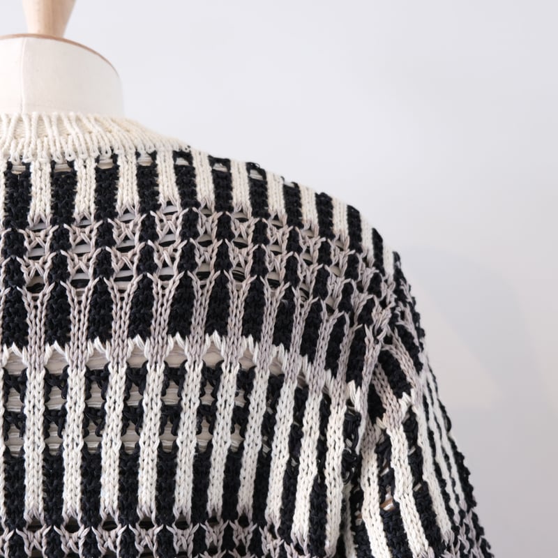 BATONER BN-23SM-020 Men MIX YARN CREW NECK | geep