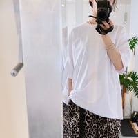 M53. TWIST DRAW CORD T-SHIRT