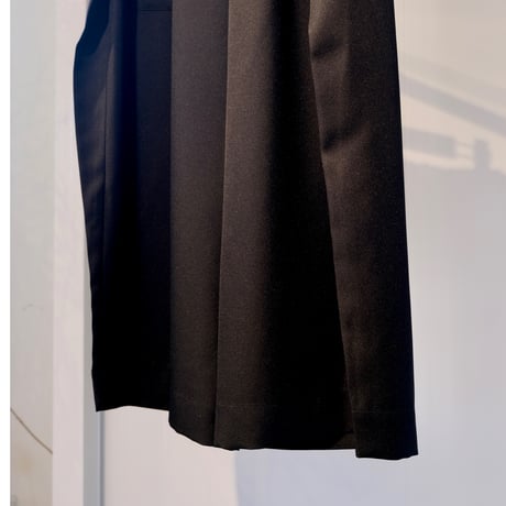NAKAGAMI ラップワイドパンツ  black