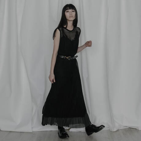 THOMAS MAGPIE　mesh knit one-piece【2222705】