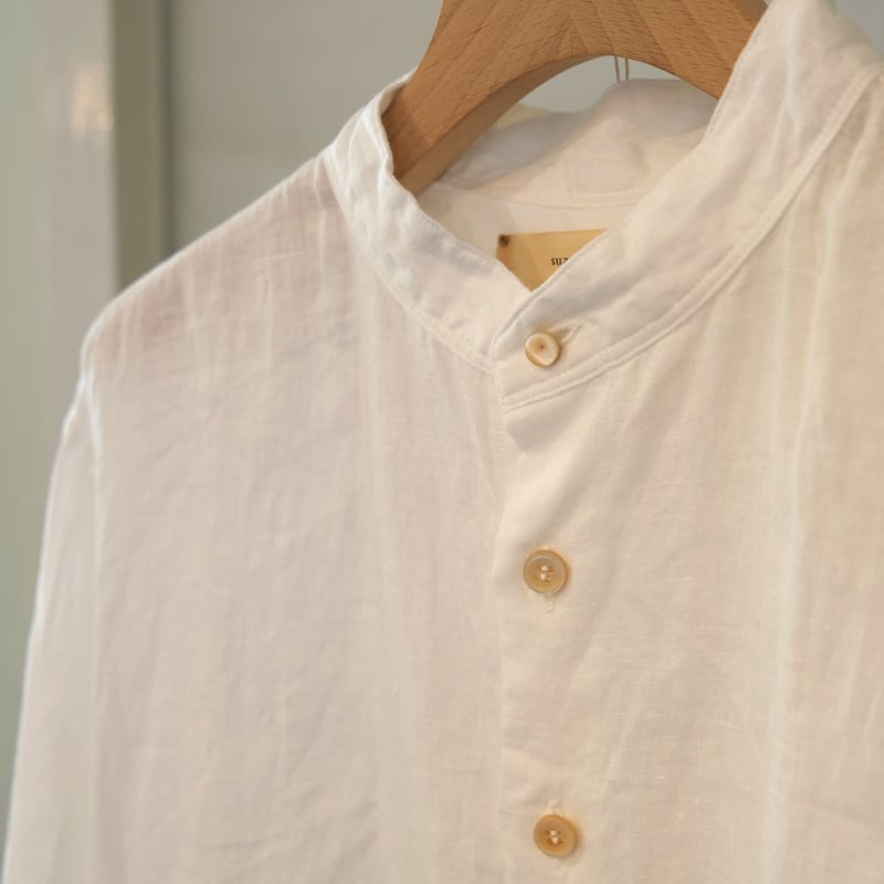 suzuki takayuki long shirt white T002-01 | geep