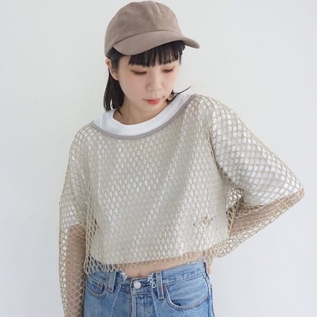 THOMAS MAGPIE　meshed top【2232111】