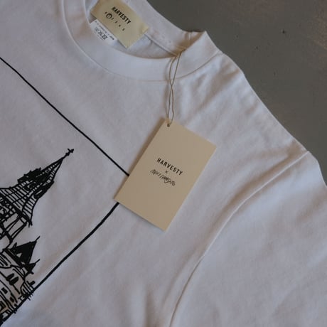 HARVESTY　PRINTED T-SH【TRAVEL】プリントTee TRAVEL   A52109